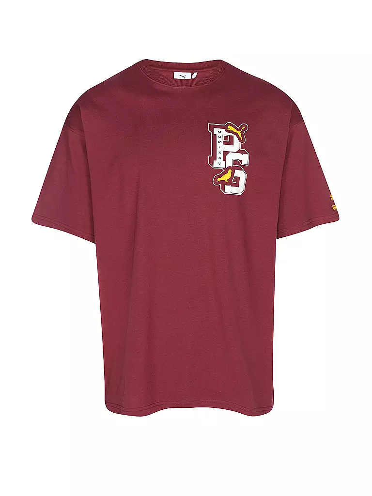 PUMA T Shirt PUMA X STAPLE dunkelrot